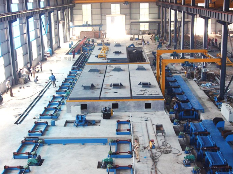 Sleeper production line